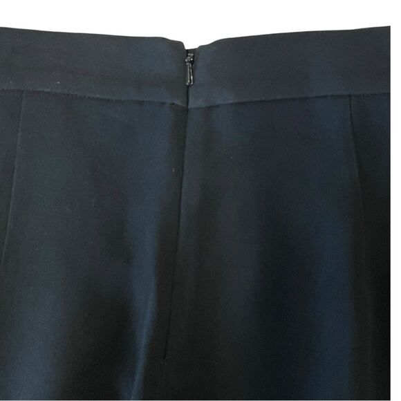 NWT Alexis | Black Oliviera Front Slit White Stitching High Waisted Pants M - Picture 10 of 12